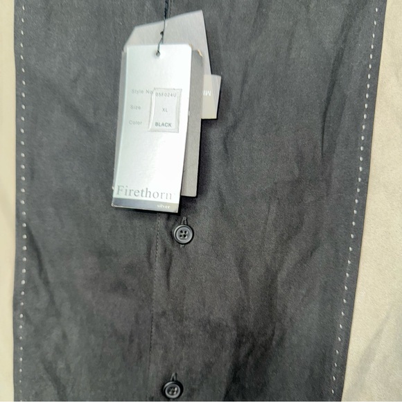 Colorblock Casual Button Down Shirt - Picture 7 of 15